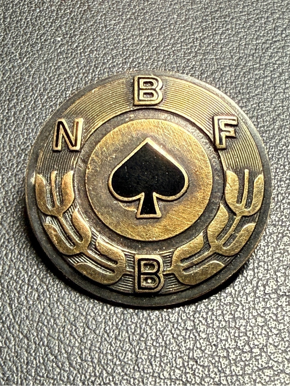 40s DAVID ANDERSEN OSLO 925 S Norwegian Badminton Association Commemorative PIN